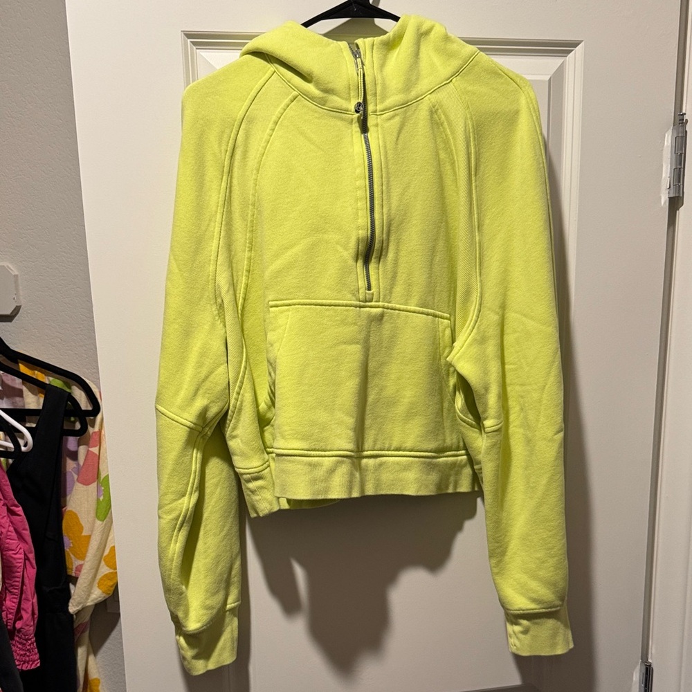 Lululemon Athletica Yellow Hoodie